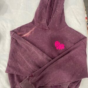 Victoria's Secret PINK Maroon Hoodie